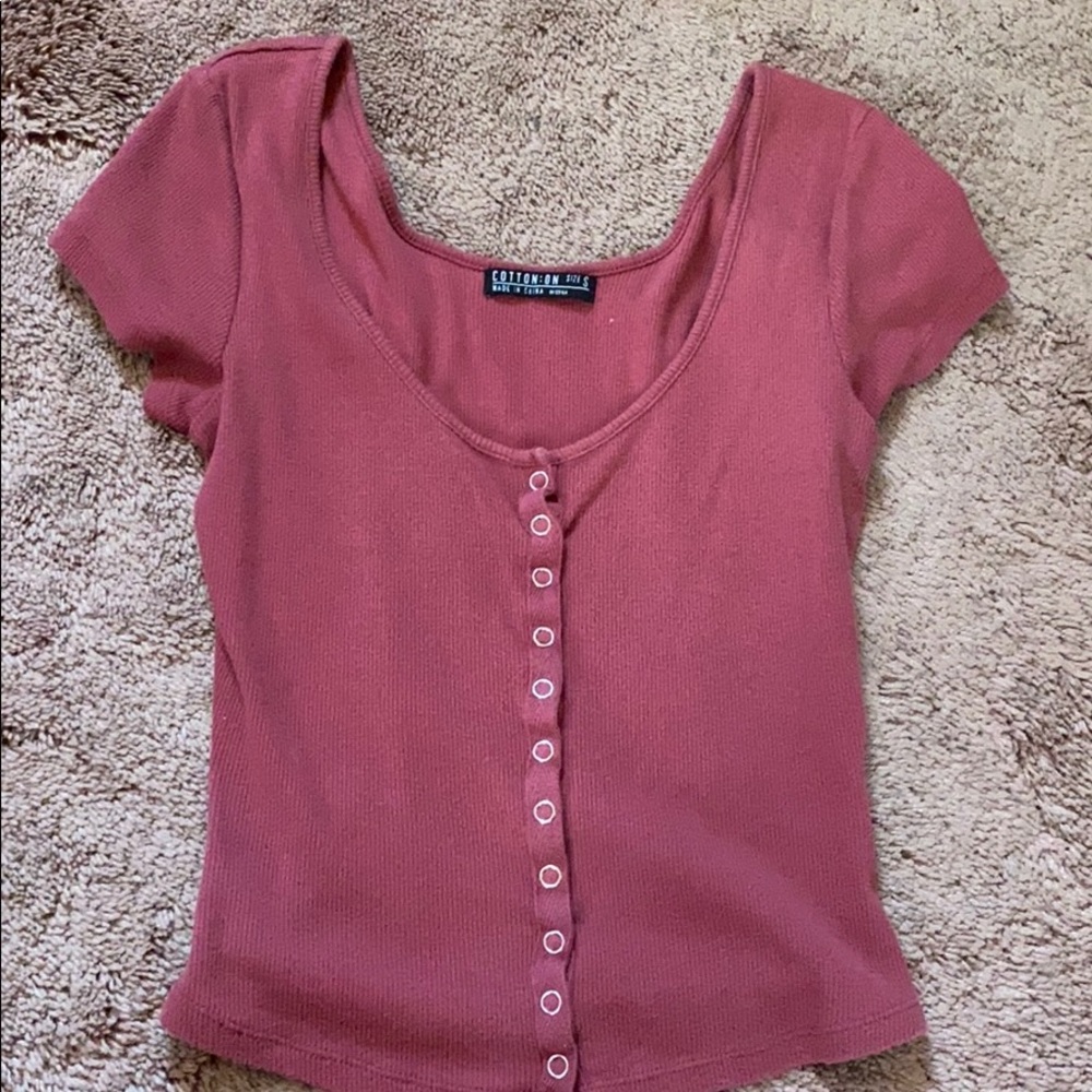 Cotton on bottom down t shirt